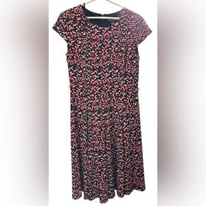 *Jessica Howard Colorful Geometric Pattern Dress Size 10